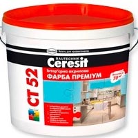 Купить Краска CERESIT CT 52 интерьерная акриловая 10 л